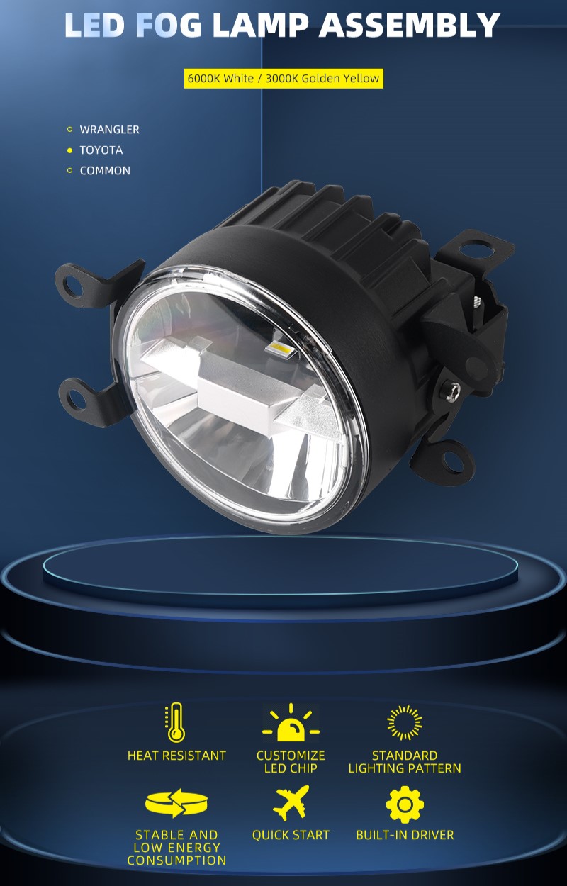 OEM LED fog light assembly