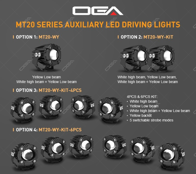 brightest motorcycle auxiliary lights